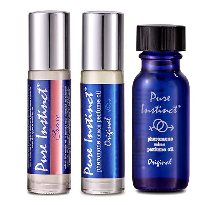 美国直邮Pure Instinct Infused Essential Oil 男女滚珠古龙香水