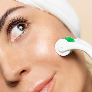 现货 美国Derma Roller Microneedle面部微针滚轮头皮胡须 0.25mm