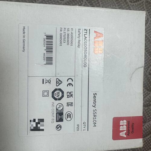 议价ABB安全继电器，型号Sentry SSR10M，2TLA0