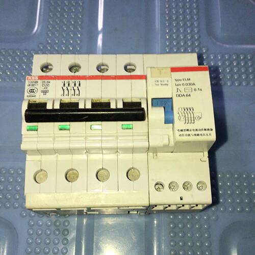 议价没有用过一个ABB漏电断路器，型号DS264 D20，4