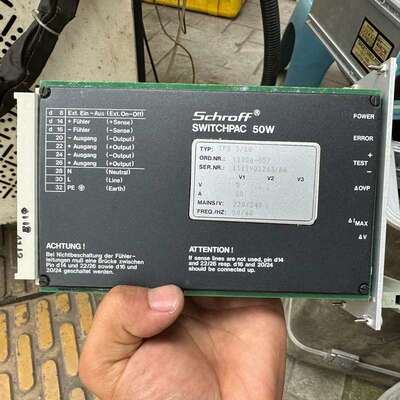 议价Schroff SWITCHPAC 电源模块几个
