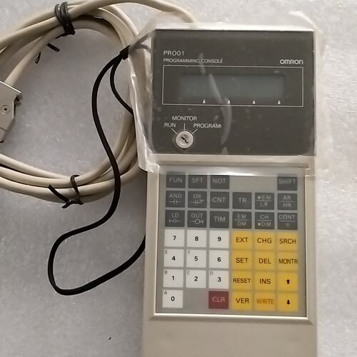 议价Omron/欧姆龙 CQM1-PRO01-E手持编程器，拆机