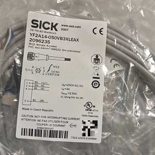 议价西克传感器连接线YF2A14-050VB3XLEAX 209