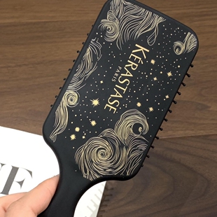 正品卡诗KERASTASE精油气垫按摩梳限定星夜气囊梳气垫梳子星空