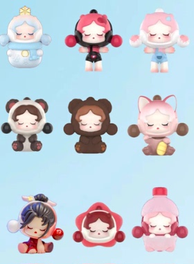 [SP系列萌粒]泡泡玛特SP系列萌粒SkullPanda萌粒大合集