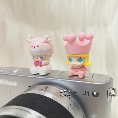 正版泡泡玛特萌粒DIY防尘盖热靴盖佳能R62/R50/R7/R8/R10/R5C专用