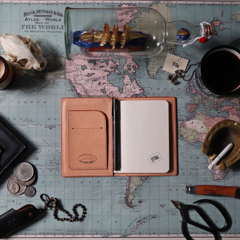 Passport Holder 复古牛皮护照夹多功能证件套护照保护套