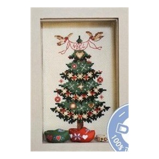 十字绣套件 DIY刺绣工具包 可选印花手工saga圣诞小树