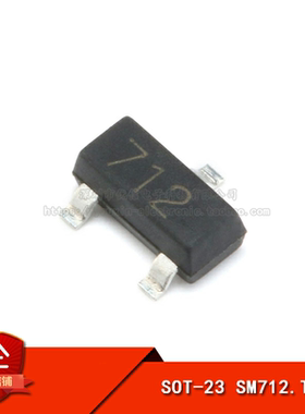 贴片 SM712.TCT SOT-23 TVS二极管  非对称 RS485 7/12V （10只）