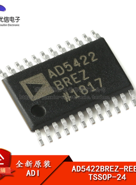 原装正品 AD5422BREZ-REEL TSSOP-24 16位数模转换器(DAC)