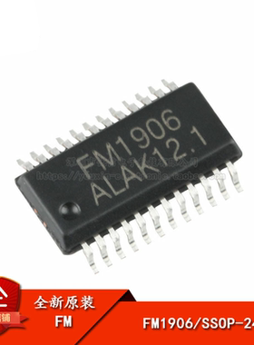 原装正品 贴片 FM1906 SSOP-24 13*4点阵LCD驱动IC芯片