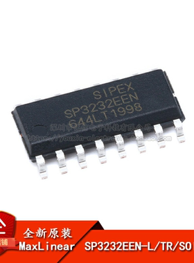 原装正品 贴片 SP3232EEN-L/TR SOIC-16 RS232 收发器IC芯片