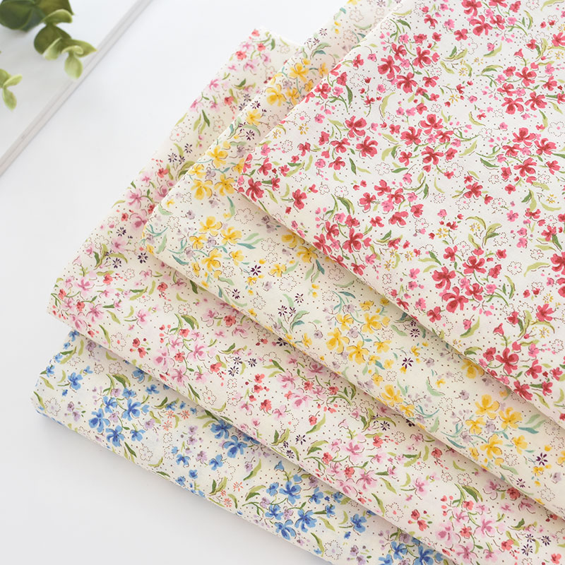 日本进口小林织维出品印花布纯棉棉布高档童装服装diy手工面料