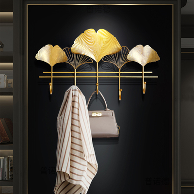 进门免打孔创意墙壁挂衣架好心艺