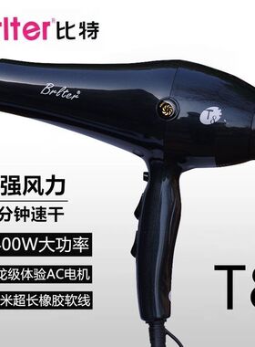 艾德森比特T8电吹风机大风力不伤发发廊理发店专用强风家用吹头发
