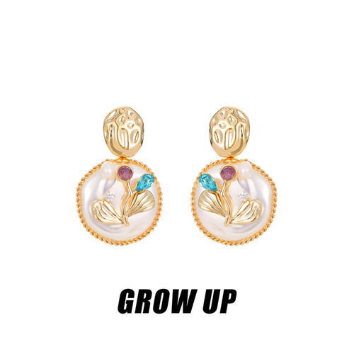 GROWUP原创设计耳环新中式