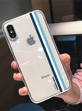 Thom潮TB手机壳大牌Logo标签适用于iPhone8苹果12proXSMAX华为P30