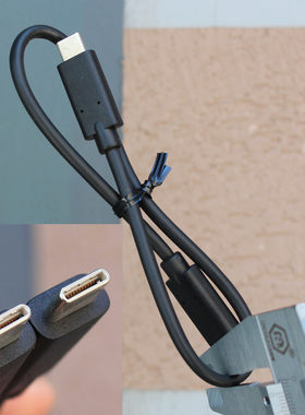 移动硬盘数据线USB3.1TypeC公公