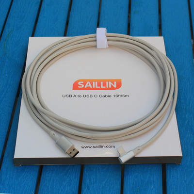 5米弯头USB3.0Type-CVR串流线