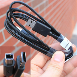 1.8m原装USB2.0方口打印线数据线显示器上行线适用戴尔爱普生佳能