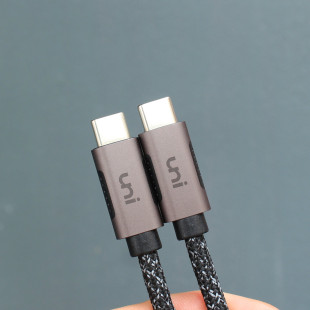 双CC数据线 60W 3米盒装 适用于安卓手机苹果15 C双公头 PD快充线编织线 16平板电脑充电线 Type