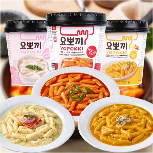包装韩国进口冲泡小吃零食即食