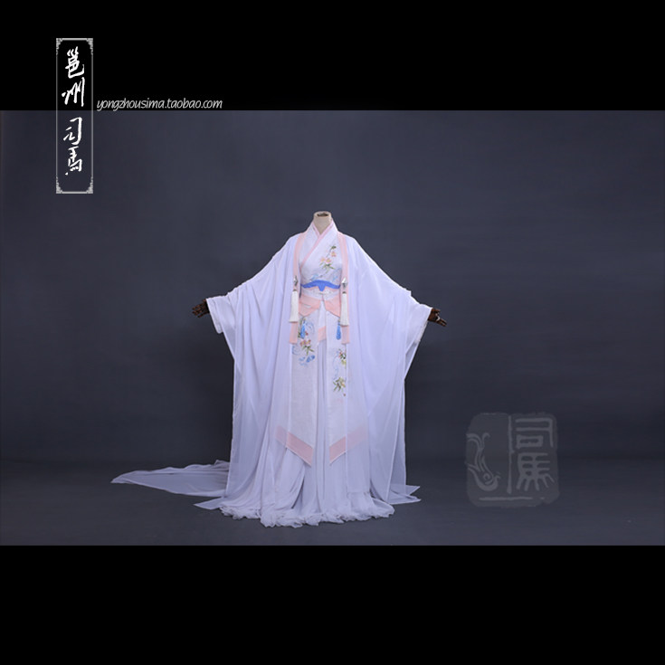 【邕州司马绝版】桃花刺绣男女通穿古风cos古装【桃花仙】