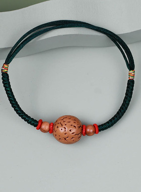 幸运原创风手工制作野生桃核幸运