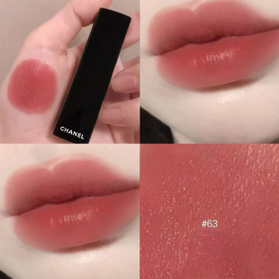 chanel香奈儿口红57哑光大牌女礼盒套装 63山茶花丝绒唇膏礼盒唇釉