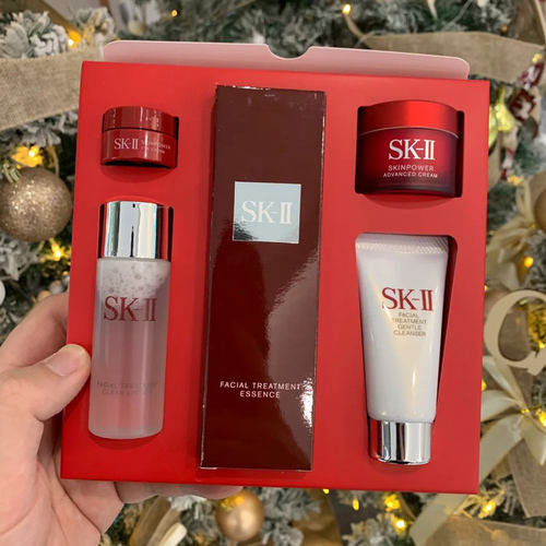 SK2/SK-II/skii护肤全明星晶透套装套盒75ml神仙水五件套礼物