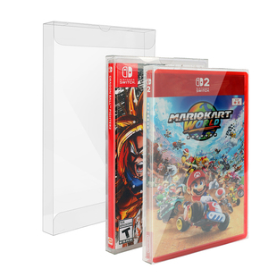 任天堂Switch 2 游戏卡收纳盒Switch OLED游戏卡保护盒透明展示盒