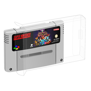 收纳盒 展示盒Cartridge Protector SNES游戏卡保护盒 PAL 欧版