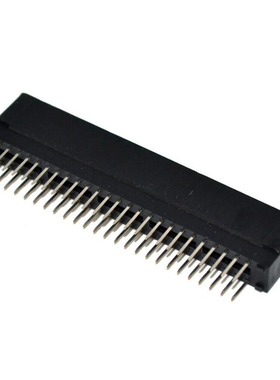 50Pin N64连接器 N64卡槽N64主机插槽 无耳 黑色 2.5mm克隆主机