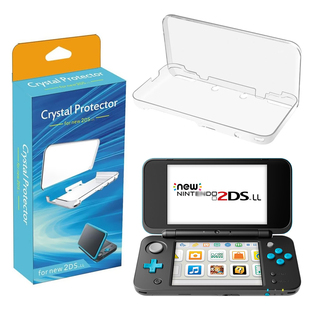 任天堂NEW 2DSLL水晶壳 2DS XL硬保护壳2DSll 防尘防刮花保护套