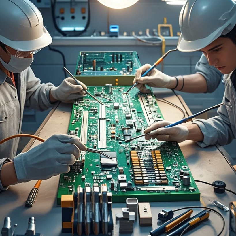 北京电路板焊接PCB打样PCBASMT贴片加工表贴小批量散料手工焊接