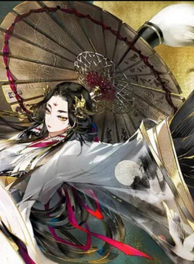 阴阳师待宵姑获鸟cos伞游戏伞