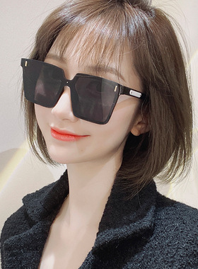 网红韩版时尚大框显瘦防晒太阳镜