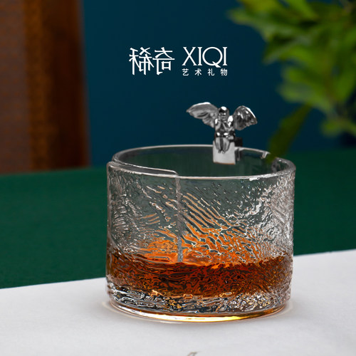 稀奇艺术挚友琚宾《知己杯》天使酒宠创意威士忌酒杯子生日礼物