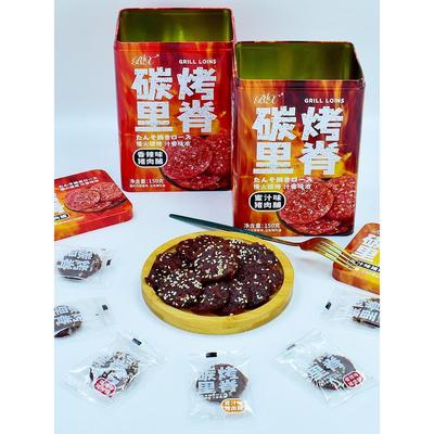 BX博翔碳烤里脊香辣味蜜汁味猪肉脯150g即食肉干肉片下酒菜小零食