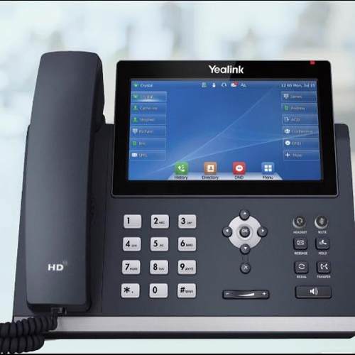 IP电话机录音WIFI亿联大屏触控