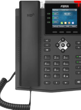 Fanvil方位SIP电话机方位X3S/X3SP方位X3SW方位X4无线wifi彩屏IP