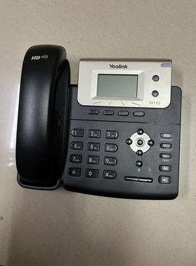 九成新 亿联sip电话SIP-T21E2/T21PE2支持2帐号poe供电网络电话机