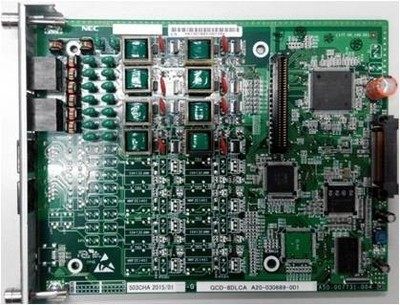NEC SV9100数字程控集团电话交换机 16路数字分机板 GCD-16DLCA