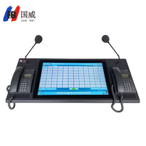 国威HB8000语音调度主机+1E1+16模拟外线+SIP中继+64模拟用户+64I