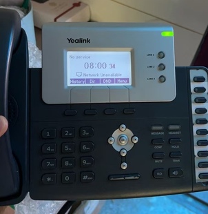 Yealink 座机 SIP 网络电话机 八九成新 T26P 亿联IP电话机