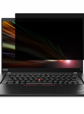 适用13.3寸联想ThinkPad X13 2021 X390 X395 2020 2019防窥膜笔记本电脑保护隐私屏幕贴片