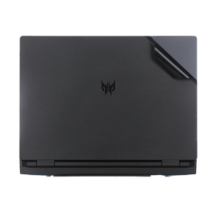 2023款16英寸宏碁掠夺者擎Neo 战斧16防指纹黑色磨砂外壳机身保护膜N22Q22笔记本电脑N23Q1纯色防滑防刮贴纸