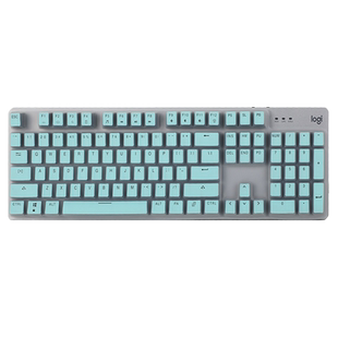Logitech罗技K845 K865键盘膜台式有线机械键盘防尘垫降噪静音背光104台式键盘液态硅胶按键套柔软防水罩