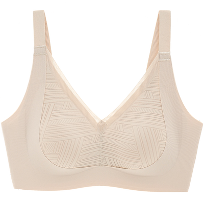 【水滴杯】依曼丽小胸提拉聚拢文胸无钢圈舒适无痕贴合全罩杯内衣