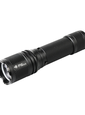 ACEBEAM P16 2.0 黑/沙 双尾按三模式战术便携露营手电筒